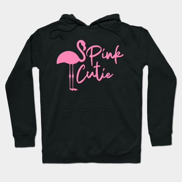 Cool Pink Flamingo Lovers Gift Hoodie by Ortizhw